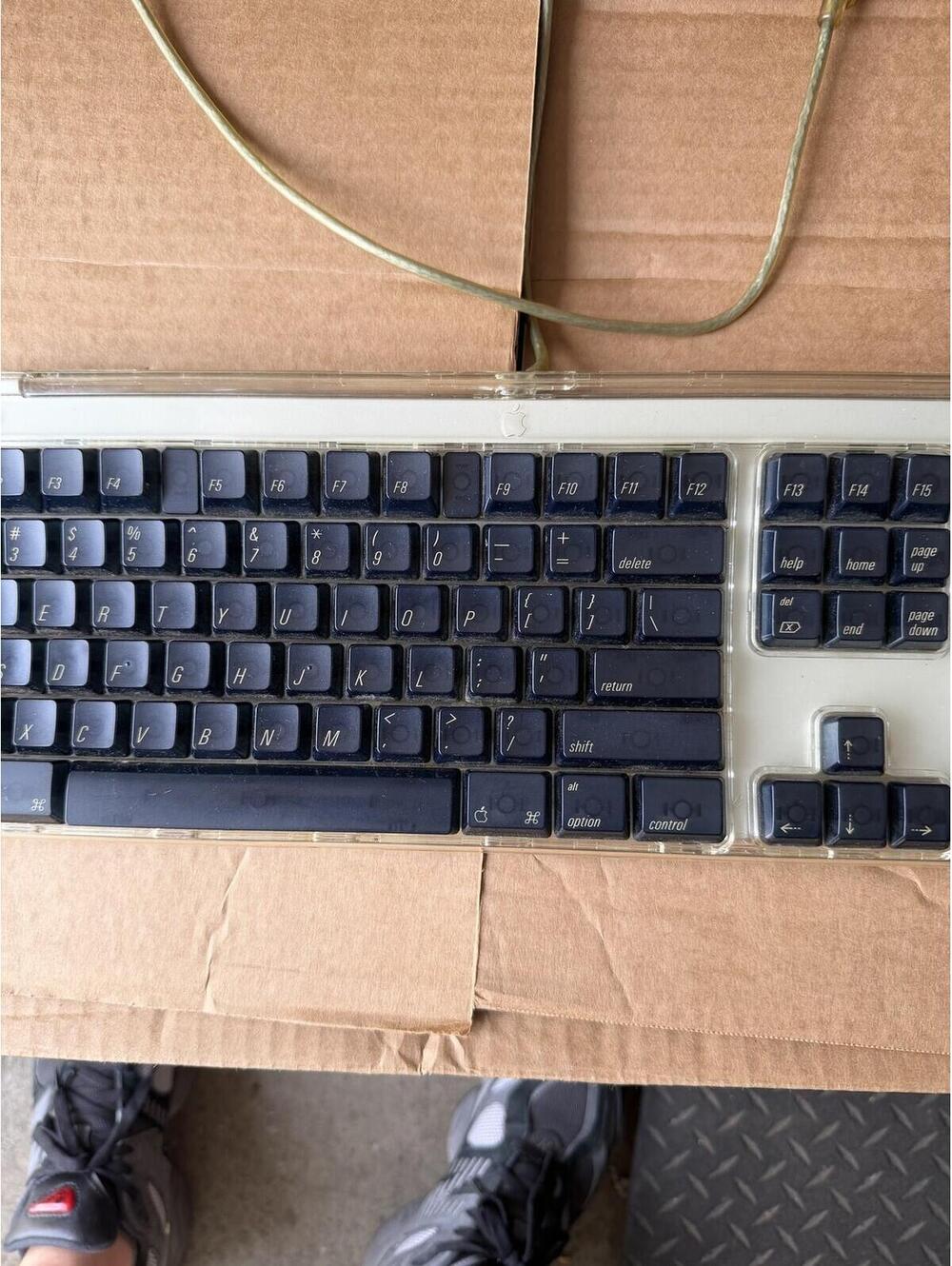 Apple Pro Keyboard M7803 USB Numeric Keypad Vintage Mac Computer - Picture 3 of 9